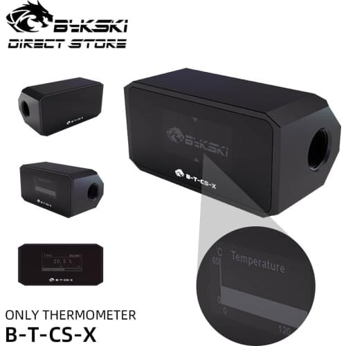 Bykski Thermometer Water Cooling System Monitor Temperature Detection Special Instrument Temperature Sensor PC Cooler B-T-CS-X