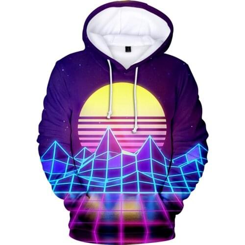 New Listing Sweatshirt Vaporwave Style Hoodies Men Women 3D Print Hoodies Aikooki Autumn Fashion Popular Hip Hop Cool Hoodie Top