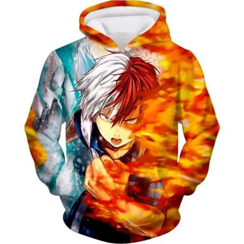 3D Printed Hoodies Japan Anime My Hero Academia Boku No Hero Academia Fashion Men Women Sweatshirts Pullovers Casual Jacket Tops