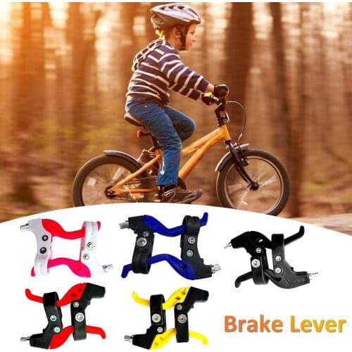 1 Pair Kids Bike Brake Lever Set Children Bike Spare Parts Kids Bike Cycling Brake Levers Bike Spare PartsAccessories
