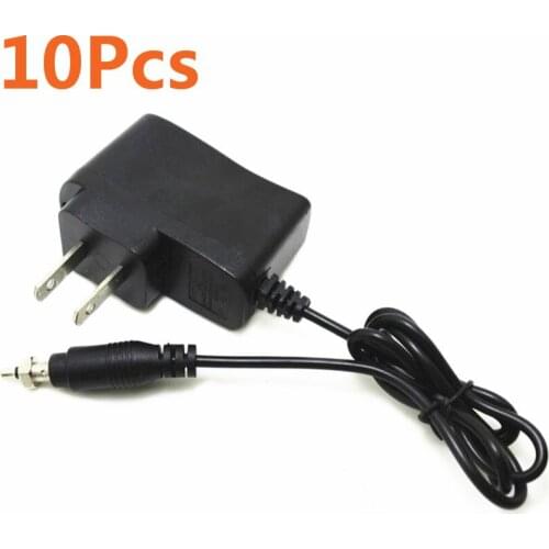 10Pcs 100-250v Travel Charger Rechargeable Glow Plug Igniter Ignition AC Car 1.5V-2.4V 6V-8V 7.2V-8.4V For Battery Chargers