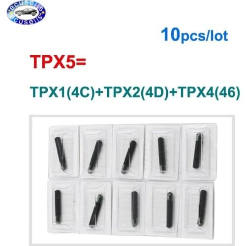 10 PCS, KEY CHIP JMA TPX5 CLONER CLONE CHIP TRANSPONDER CHIP (Include TPX1 TPX2 TPX4