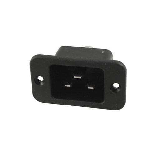 250V 16A IEC 60320 C14 Power Supply Plug Adapter