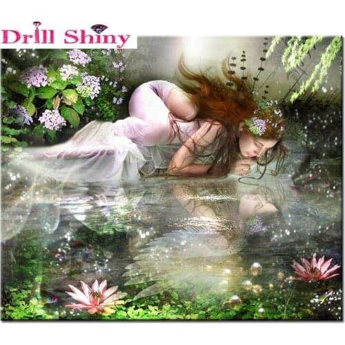 Diamond Embroidery Fantasy Beauty Diamond Mosaic Diy 5D Diamond Painting Square Diamond Paint Stickers Crafts