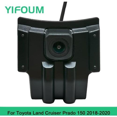 HD CCD Car Front View Parking Night Vision Positive Waterproof Logo Camera For Toyota Land Cruiser Prado 150 LC150 2018 2019-20