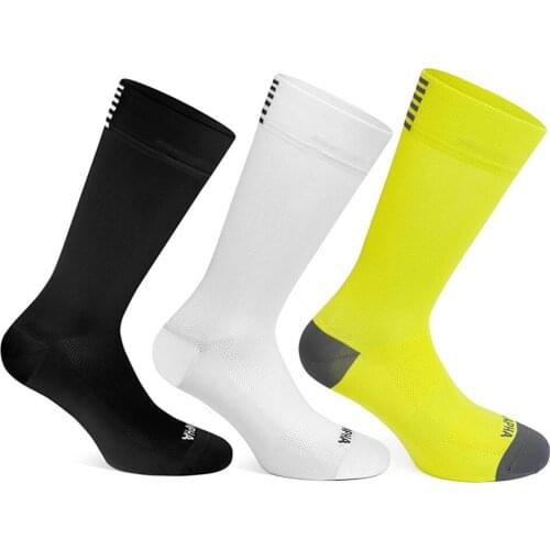 Compression Socks Men Women Sports Cycling Running Breathable Elastic Socks Nylon Basketball Football Cycling Knee High Socks