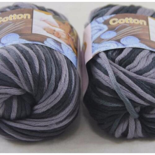 LOT of 6 Balls X 50g Special Thick Worsted Cotton Knitting Yarn 100% Cotton