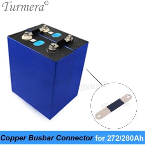 Turmera Copper BusBars Connector for 3.2V 310Ah 280Ah Lifepo4 Battery Assemble for 36V E-Bike and Uninterrupted Power Supply 12V