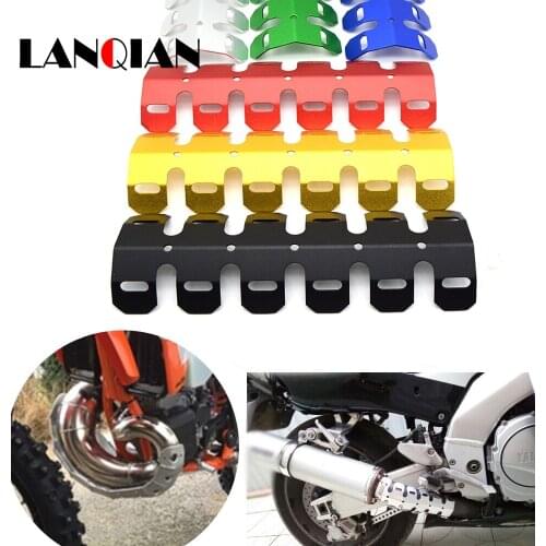 Moto Exhaust Muffler Pipe Leg Protector Heat Shield Cover For Suzuki V-Strom 650 ABS 1000 ABS Adventure DR-Z400S