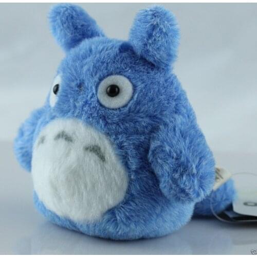 10cm My Neighbor Totoro Soft Toy Cat Blue New Plush Doll