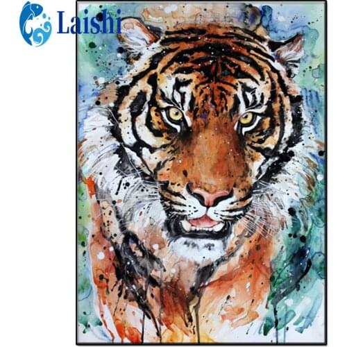 Diamond Embroidery Doodle animal tiger mosaic Cross Stitch Diamond Painting Kits Mosaic Sale Rhinestones Art Handwork Gift