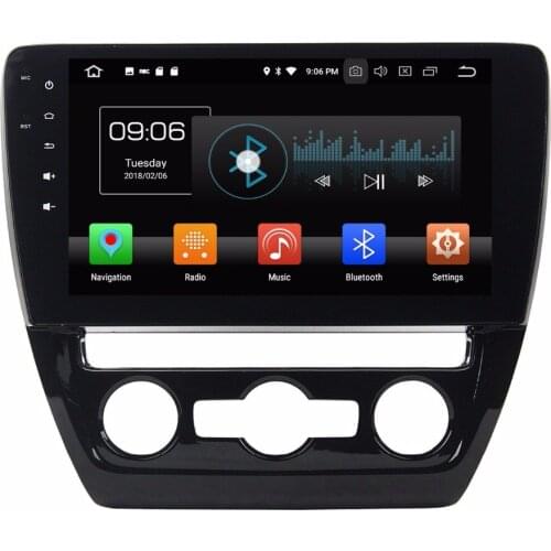 Octa Core 10.1" Android 9.0 Car Radio DVD GPS for Volkswagen SAGITAR 2015 2016 4GB RAM Bluetooth 64GB ROM navigatin stereo auto