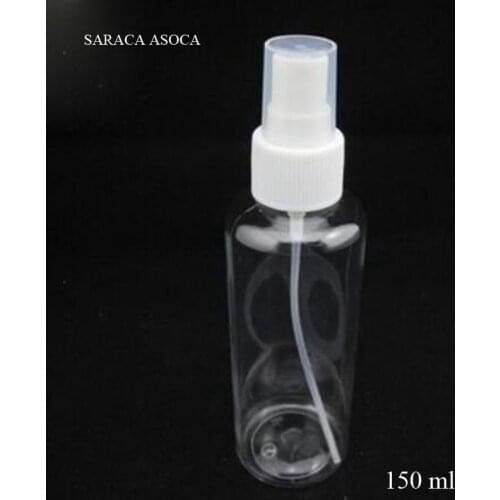 Wholesale PP PET Empty 150ml Transparent Spray Bottle Plastic Soap Dispenser Pump Container