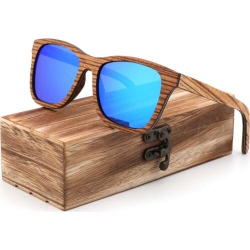 Handmade Fashion Wood Sunglasses Polarized for Men and Women Bamboo Wooden Sun glasses Retro Style with Gift Box Gafas de sol