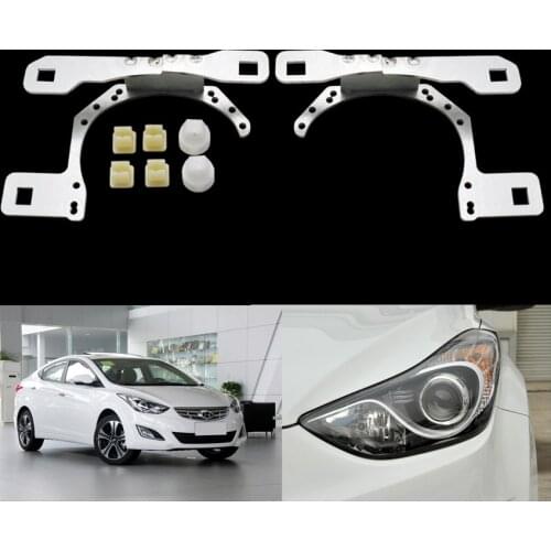 TAOCHIS Adapter Framework Head Light for Hyundai Elantra high configuration Hella 3R G5 5 3.0 inch Projector lens