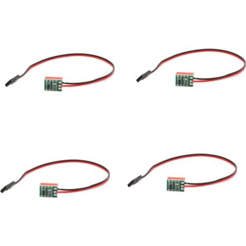 4PCS K3 Relay Switch PWM Electronic Remote Control Navigation Light Universal Max 1A K2 Smaller Type for RC UAV Drone