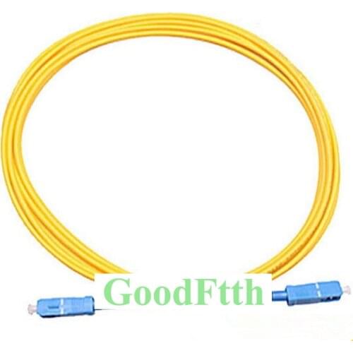 Fiber Patch Cord Patchcord SC-SC UPC SM G657b3 Simplex GoodFtth 20-50m 10pcs/lot
