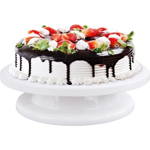 Cake Decorating Table Cake Turntable DIY Decorating Turntable Mold Turntable Cake Rotating Round Cake Stand Tool