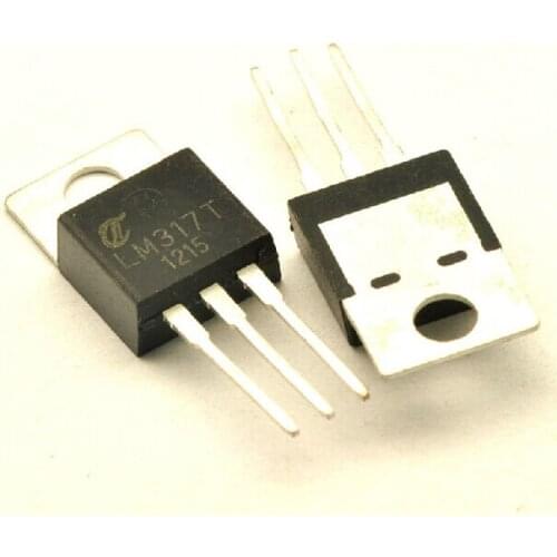 10pcs,LM317T LM317 1.5A Adj Voltage Reg IC,TO-220