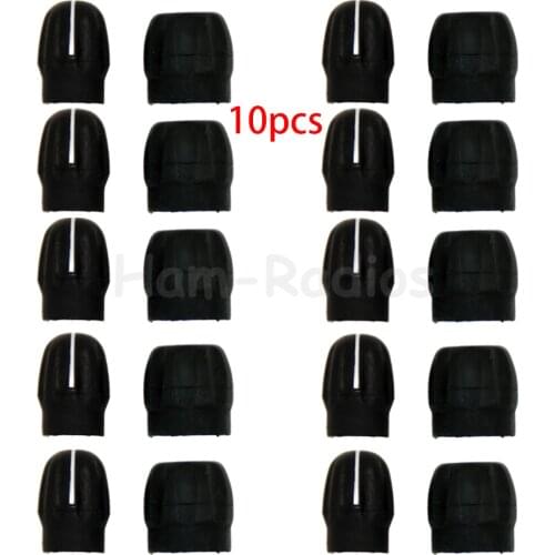 10pcs Volume knob + Channel selector knob for Motorola radios GP-328 338 HT750 HT1250 EP350 EP450 EX500 EX600 GP340 GP360 GP380