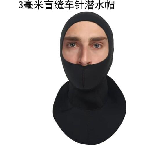 MYLEDI 3MM Neoprene Swimming Diving Wetsuit Diving Helmet Winter Keep Warm Spearfishing Scuba Diving Heimet Equipment