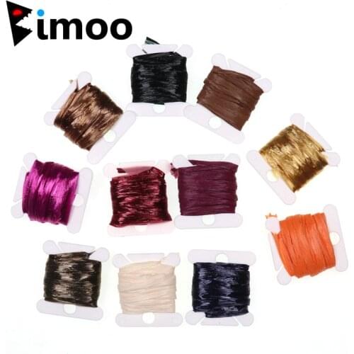 Bimoo 1PC Thin Strawlike Swiss Straw Raffia Fly Tying Absorbent Material for Nymph Wing Cases Scuds Sowbugs and Crayfish Tying