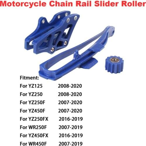 Motorcycle Chain Swingarm Chain Guide Slider Roller For Yamaha YZ125 YZ250 YZ250F YZ450F YZ250FX YZ450FX WR250F WR450F YZ WR