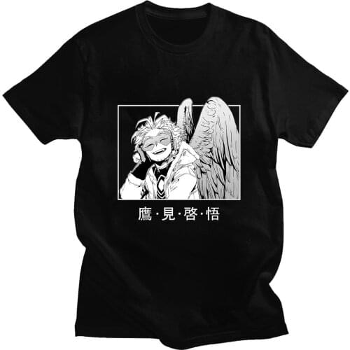 My Hero Academia MHA Merch Summer New Style Casual Harajuku T-Shirt Men Cotton T Shirt Anime Dabi Clothes Manga Tops Tshirt Male