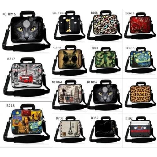Unisex Laptop Bag 13.3 15.6 14 17 inch Wear-resistant Notebook Bag Sleeve For 13 15 17.6 Computer Shoulder Handbag Briefcase Bag