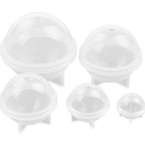 Transparent Silicone Mold 3D Ball Jewelry Making Tool Moulds UV Resin Epoxy Resin Jewelry