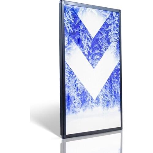 Frame aluminium lightbox led board for menu size image led frame restaurant