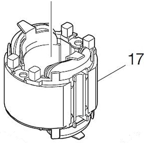 AC220V 593668-4 Stator Field Replace for Makita M9201B MT921