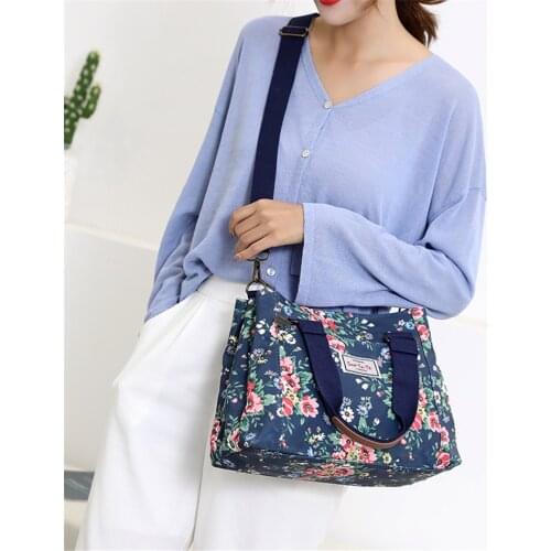 Trend Printing Nylon Women Bag Designer Handbags High Quality Crossbody Bags for Women 2019 Light Waterproof Ladies Shoulder Bag