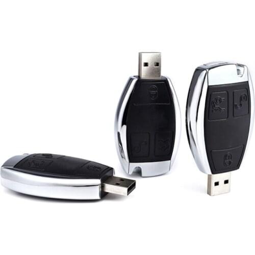 Hot selling Fashion creative USB2.0 128G 64GB 32GB 16GB 8GB 4GB Car Key with car logo real capacity USB flash drive Memory Stick
