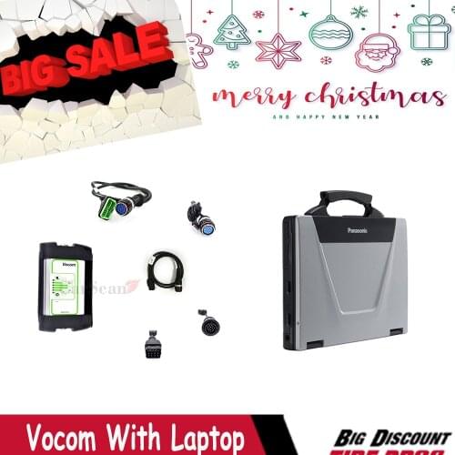 Vocom Truck Diagnostic Scanner Full Set Development Model Vocom 88890300 for volvo engine diagnosis with Volvo Vocom Software F