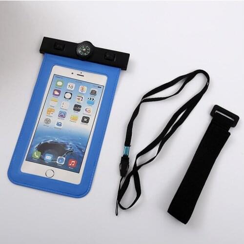 PVC Compass Waterproof Phone Case Underwater Phone Bag Pouch For iPhone For Samsung Galaxy less than 5.5" all Phone