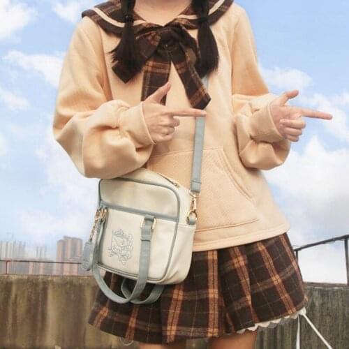 Japanese Sweet Sailor Collar Long Sleeve Pullover Hoodie Students Retro Plaid Skirt Suit Autumn japanese school uniform