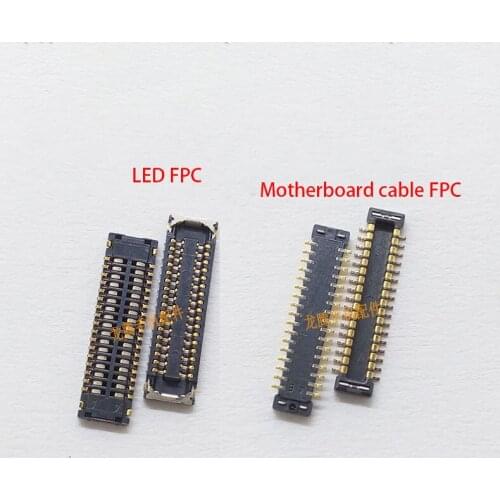 LCD Display FPC Connector Plug MotherBoard Pin USB Charging flex FPC Pin For Huawei HONOR 20 20 Pro 20i 20S 10i
