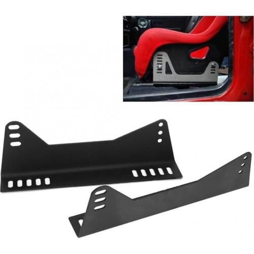 2pcs Vehicle Bucket Seat Side Mounts Brackets Modification Universal car styling seat adjuster accesorios automovil