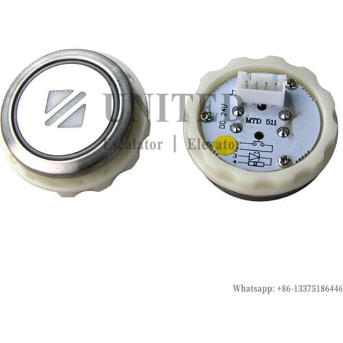 20pcs Elevator Push Button DA511 G01 Red Light 12V 24V