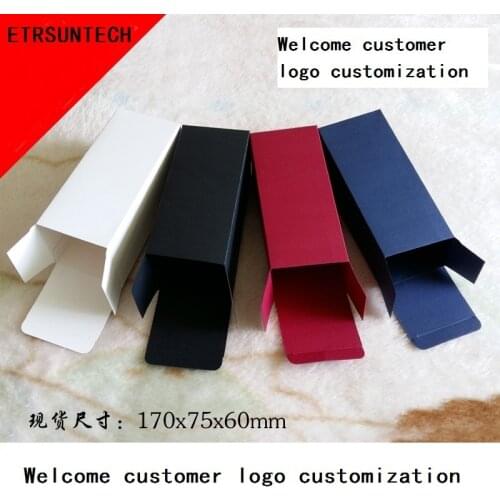 300pcs 170x75x60mm Retail packaging paper Box Wedding Gift Candy Boxes glasses Packaging Jewellry Packing Box