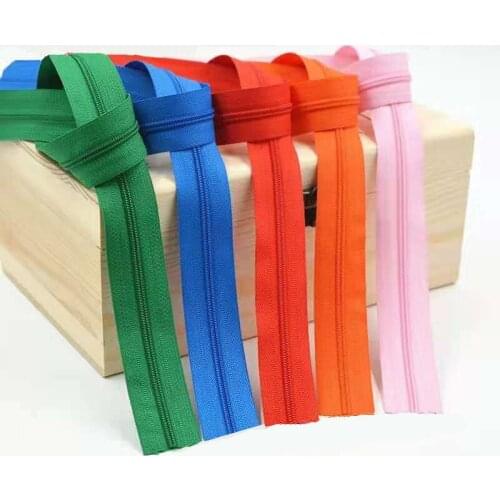 5# Nylon Zippers Environmental Garment Plastic Zips for Sewing with Sliders DIY Bag Home Textile Protection Luggage Accessories