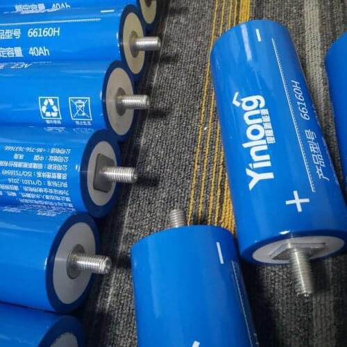 Lithium Titanate Battery LTO 66160 2.4v 2.3v 40Ah Cell 2.4v High Discharge Rate 10C for Diy Pack Power Tool Solar Energy Storage