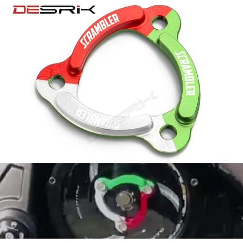 Motorcycle CNC Aluminum Clutch Cover Spring Retainer Ring For Ducati Scrambler 800 Scrambler 1100 848 EVO