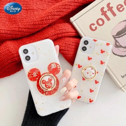 Fashion Cartoon animal Phone Case For iPhone 11 12MINI 7 8 Plus X XR 12 Pro XS Max Gold glitter Epoxy soft Back Cover Capa