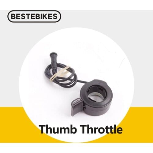 Thumb Throttle For Bafang BBS BBS01B BBS02B BBSHD 36V 48V 52V Mid Motor Conversion Kits Waterproof