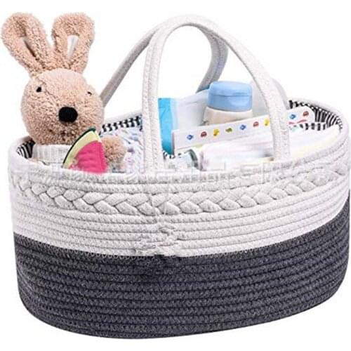 Baby Diaper Nursery Storage Baskets Mummy Carriage Waterproof Bottle Wet Wipes Bag Handbag Pram Wipes Organizer Storage Baskets