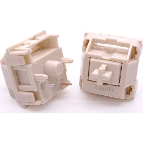 Kailh Cream Mechanical Keyboard Switch liner hangfeeling MX switch 5pin