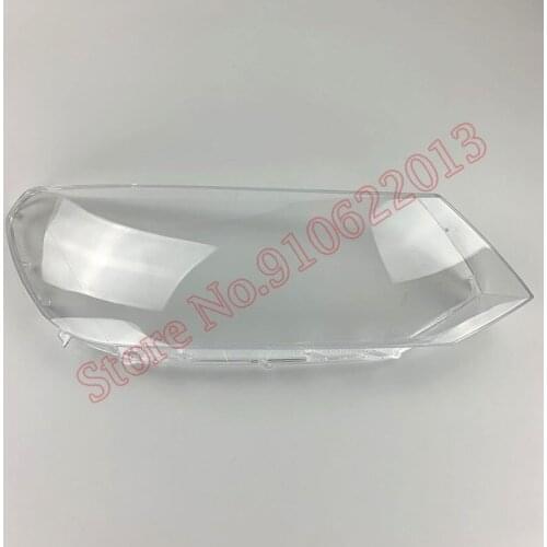 Front Headlight Cover For Volkswagen Touareg Headlamps Plastic Cover Lampshade Glass Head Light Case Lamp Shell 2011-2014
