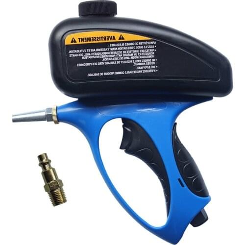 Anti-rust Sandblaster Handheld Portable Pneumatic Sand Blasting Machine Small Nozzle Sandblasting Gun Mini Air Tools